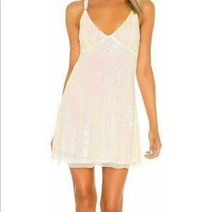 Free People Gold Rush Mini Dress